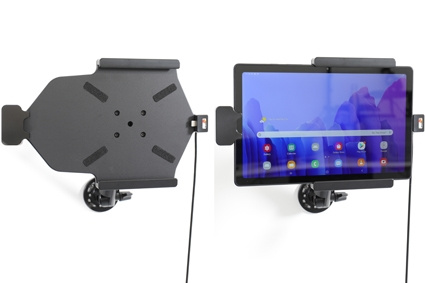 Brodit Hållare med fjäder-lås, Samsung Galaxy Tab A7 10.4 (2020) SM-T500/SM-T505 