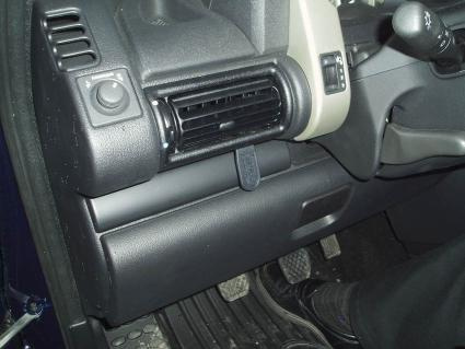 Instrumentpanel och luftventil i en Landrover Freelander 98-06.