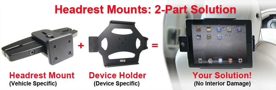 Brodit Nackstödsfäste, Kia Sorento 93-26