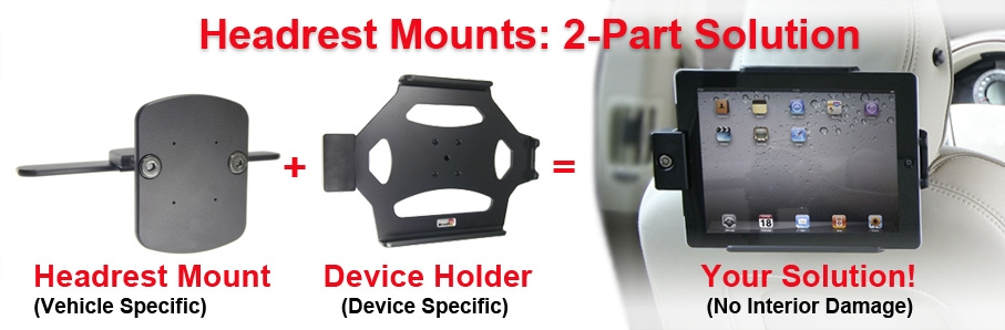 Brodit Nackstödsfäste, Volvo XC90 02-14