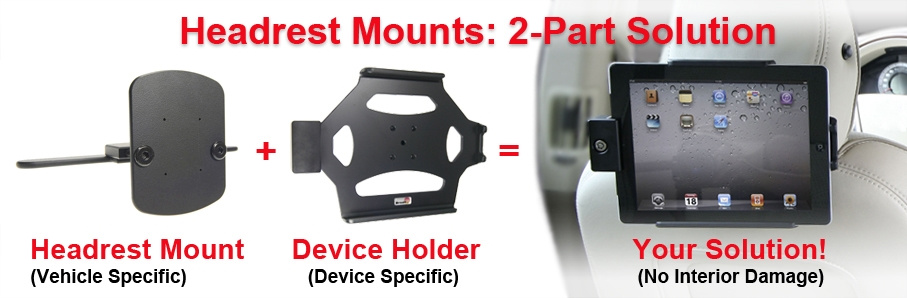 Brodit Nackstödsfäste, Volvo C70 04-15