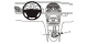 Brodit ProClip, Mercedes Benz E-Class, Sedan 02-09 Brodit ProClip, Mercedes Benz E-Class, Sedan 02-09