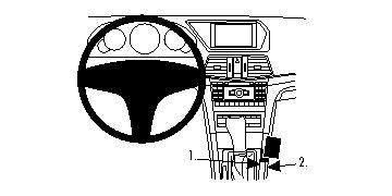 Brodit ProClip, Mercedes Benz E-Class, Convertible/Coupé 10-17