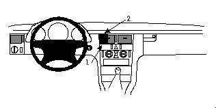Brodit ProClip, Mercedes Benz E-Class, Stationwagon 95-02