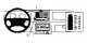 ProClip Monteringsbygel Suzuki Wagon 98-00, Centrerad