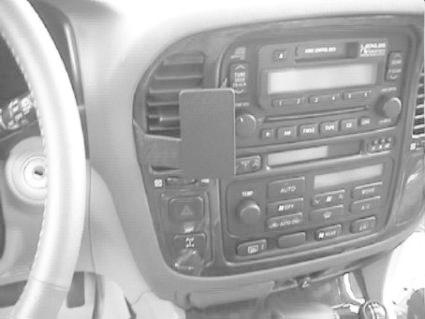 Instrumentpanel med stereo och kontroller, Lexus LX 99-02.