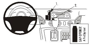 Brodit ProClip, Mercedes Benz Sprinter 00-06