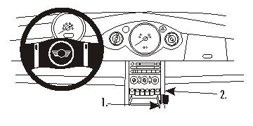 Brodit ProClip, Mini Cooper/Cooper Convertible 01-07