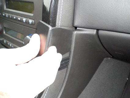 Monteringsbygel som fästs i en Chevrolet Corvette 08-13.