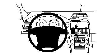 Instrumentpanel och ratt för Volvo XC60 09-15.