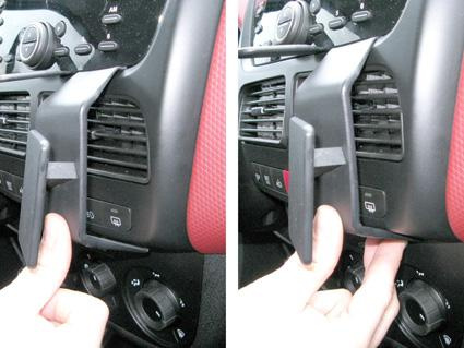 Vinklad ventilationsreglage för Fiat Doblo 10-14.