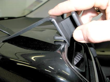 Monteringsbygel för bil, justering av installation.