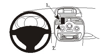Monteringsanvisning för ProClip i Renault Kangoo 13-15.