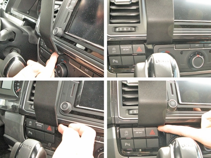 Brodit ProClip, Volkswagen Multivan/T6 Transporter/Pickup 16-20