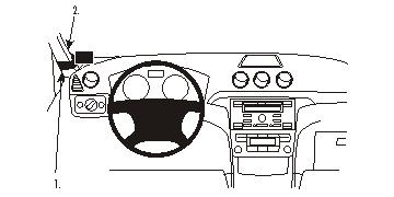 Monteringsanvisning för ProClip i Ford Galaxy 07-14.