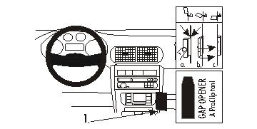 Monteringsanvisning för ProClip till Seat Leon och Toledo.