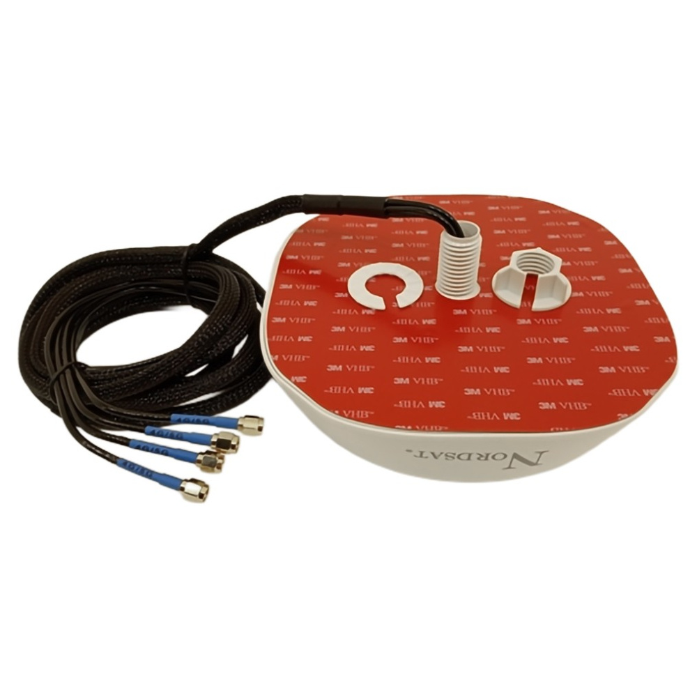 Nordsat 2G/3G/4G/5G Omniantenn, rundstrålande 4x4 MIMO-antenn