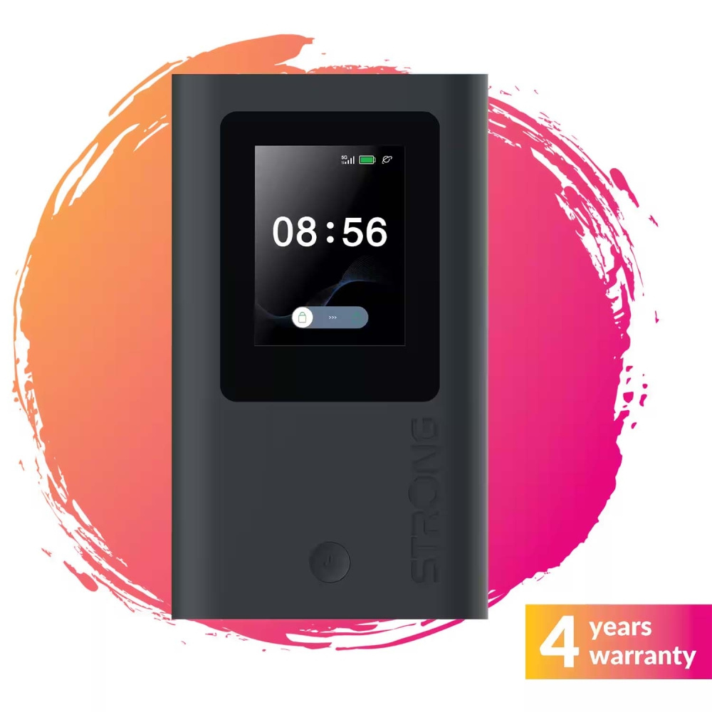 Strong 5GMIFIAX1800, portabel 5G-hotspot med Wi-Fi 6