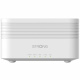 Strong Atria WiFi Mesh 3000 Add-on 2,4+5GHz, 1-pack En vit WiFi-mesh-enhet med LED-indikatorer.