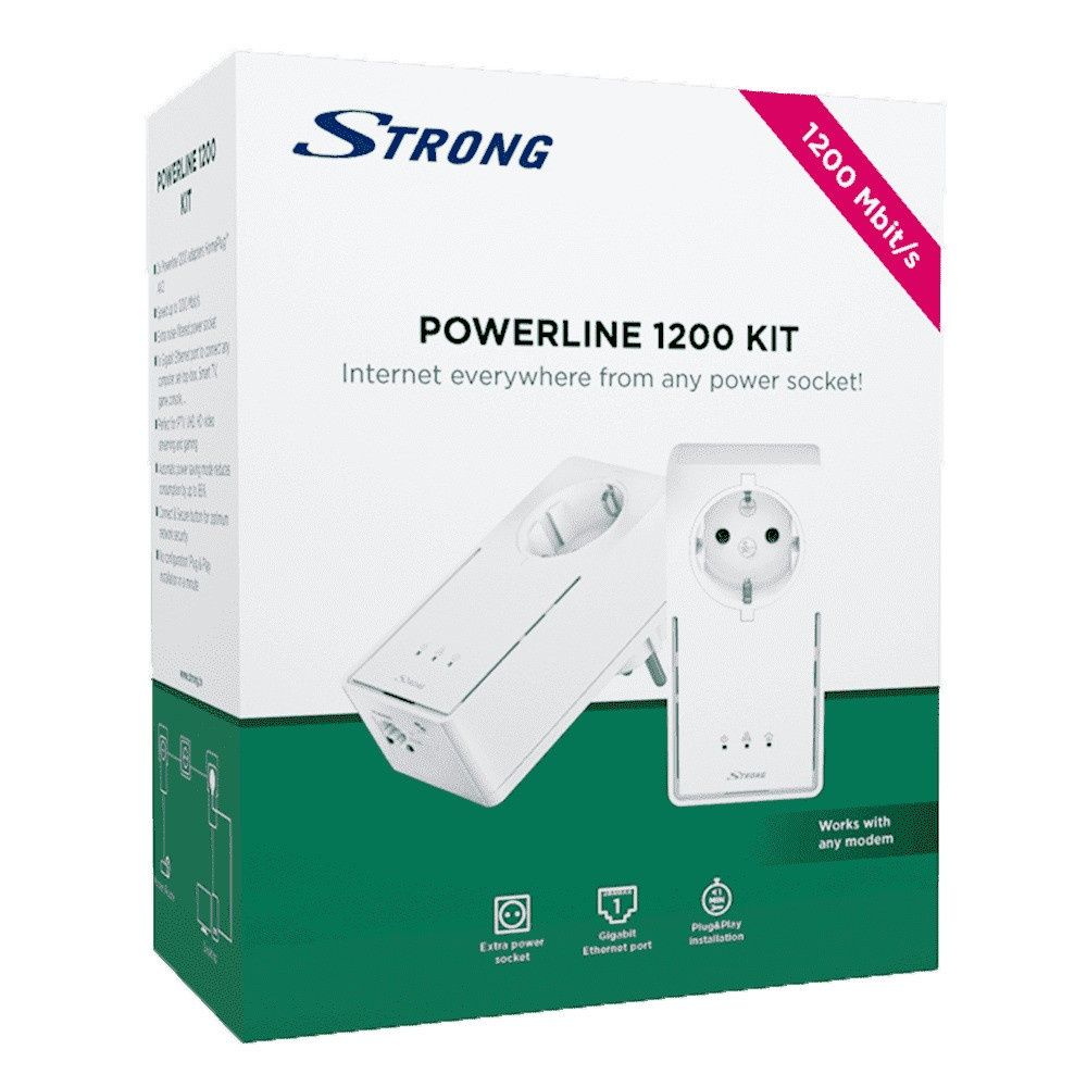 Strong Powerline 1200 Kit, 2-pack