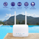 Strong 4G LTE Router 300 Mini Router med 4G LTE, Wi-Fi hastighet 300 Mbit/s, 2 antenner, 2 SIM-adaptrar.