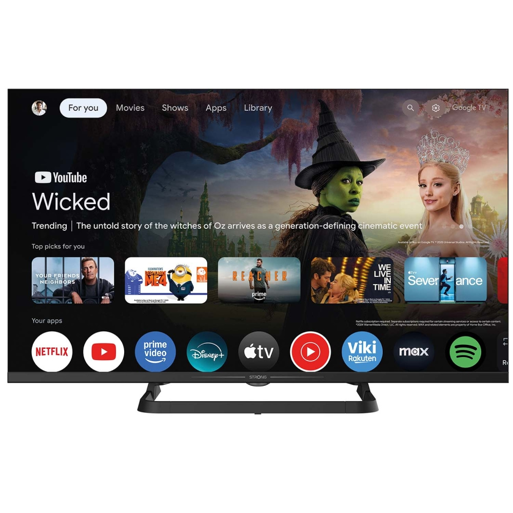 Strong SRT32HI4723C, 32-tums HD-TV med Google TV och 12 V