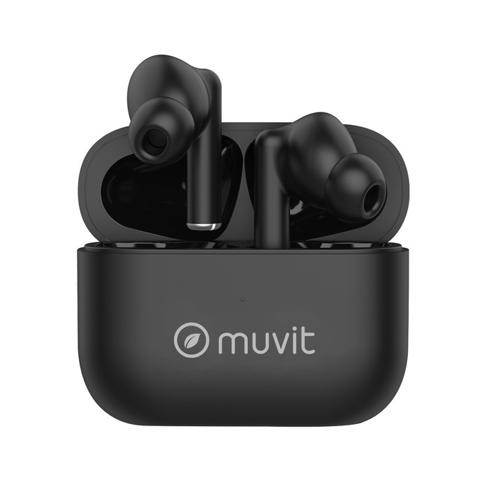 Muvit Feeling trådlösa in-ear hörlurar, svart
