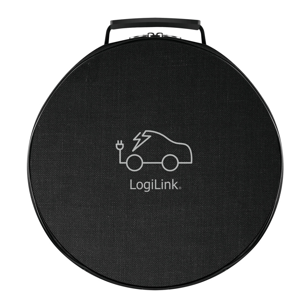 LogiLink EVC0121, Typ 2-laddkabel 32 A, 22 kW, 5 m