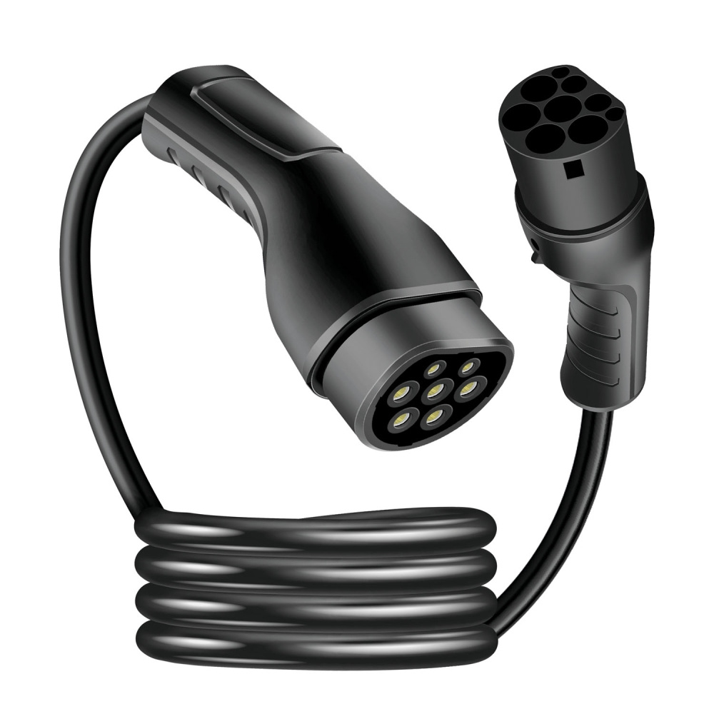 LogiLink EVC0125, Typ 2-laddkabel 3-fas 20 A, 7,5 m