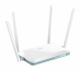 D-Link EAGLE PRO AI N300, smart 4G-router Smart 4G-router med fyra antenner och LED-indikatorer.