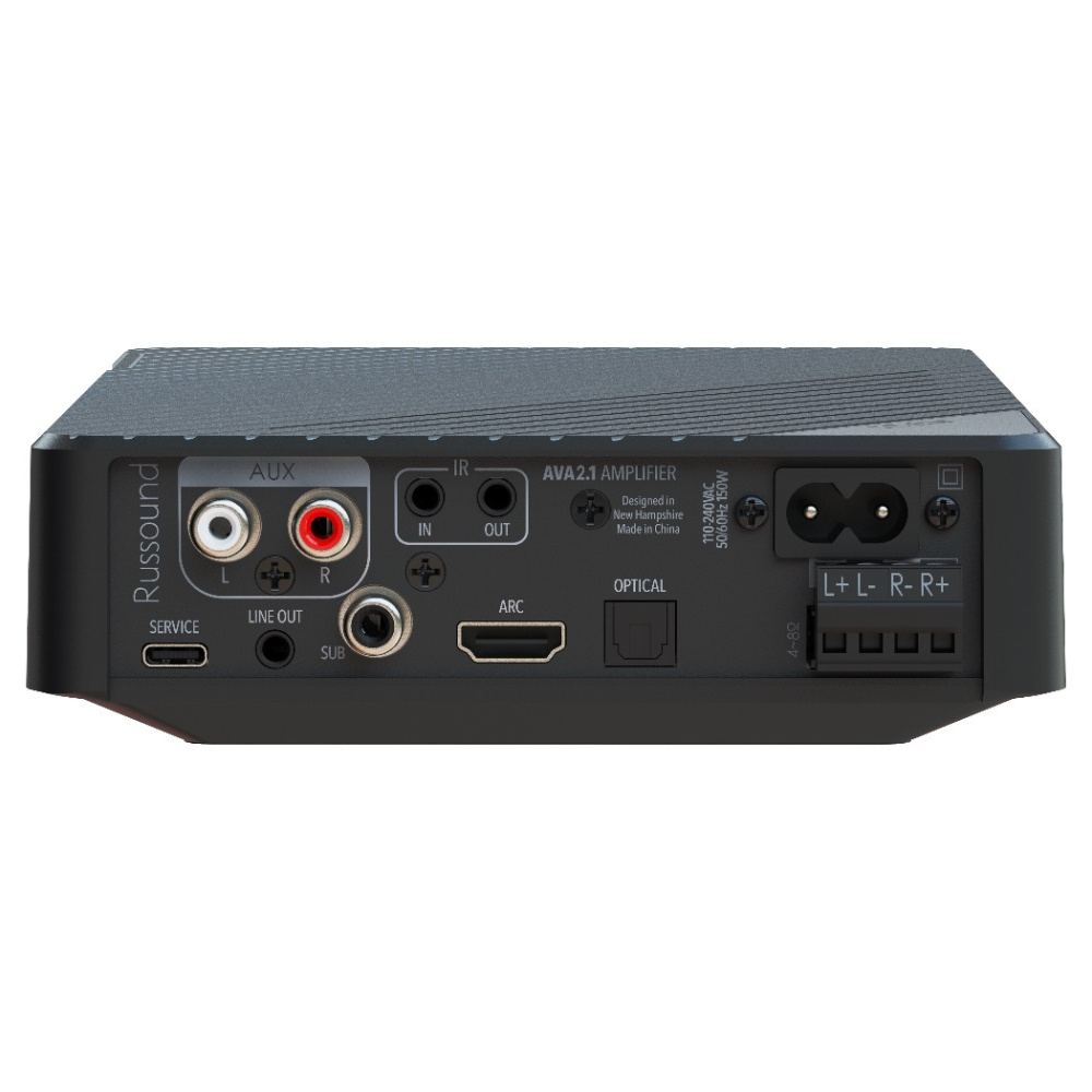 Russound AVA2.1, kompakt 2.1-förstärkare med Bluetooth och HDMI ARC