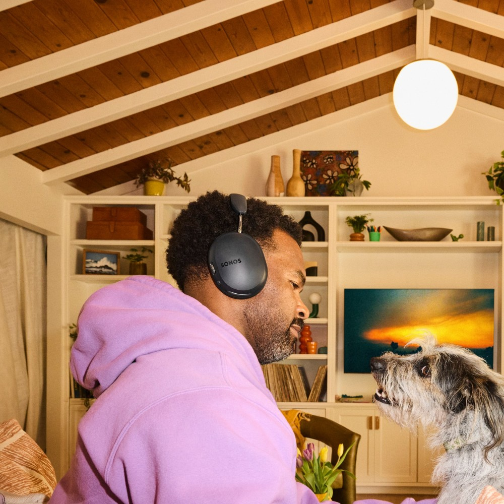 Sonos Ace Ultra trådlösa brusreducerande hörlurar, svart
