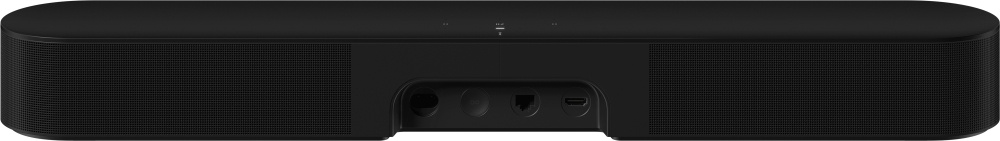 Sonos Beam (gen 2) soundbar, svart, med Dolby Atmos.