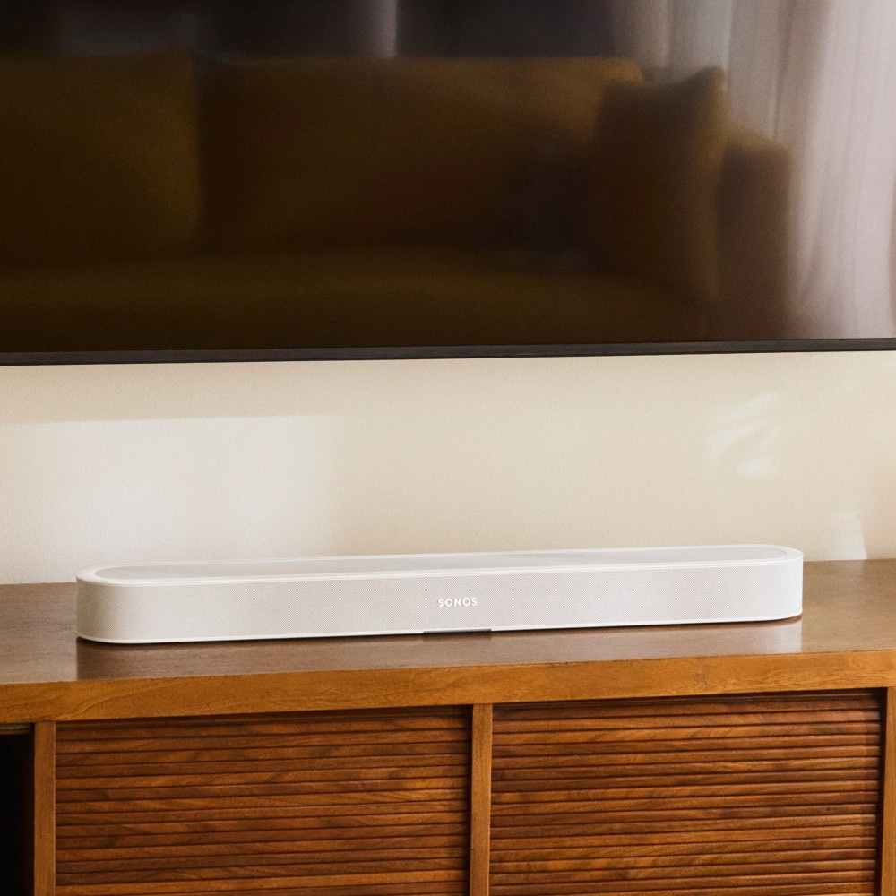 Sonos Beam Ultra soundbar med Dolby Atmos, vit