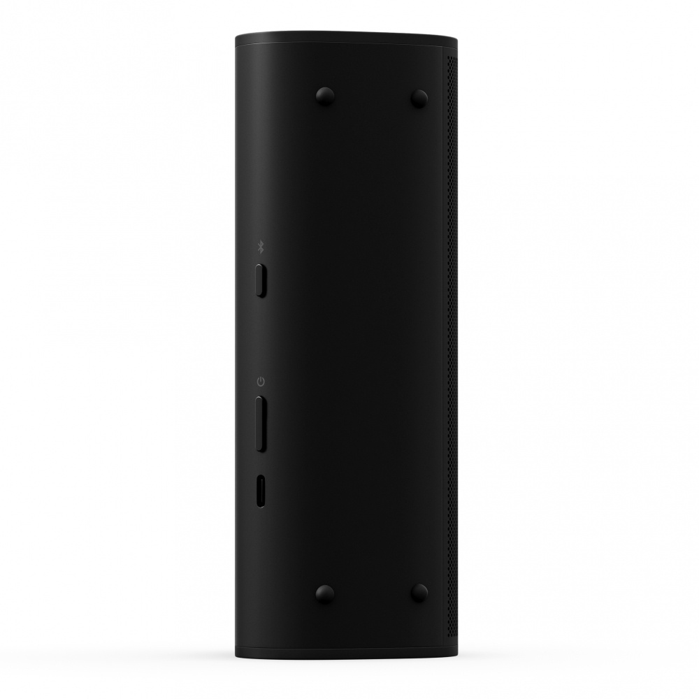 Sonos Roam 2 bärbar högtalare med Bluetooth och Wi-Fi, svart