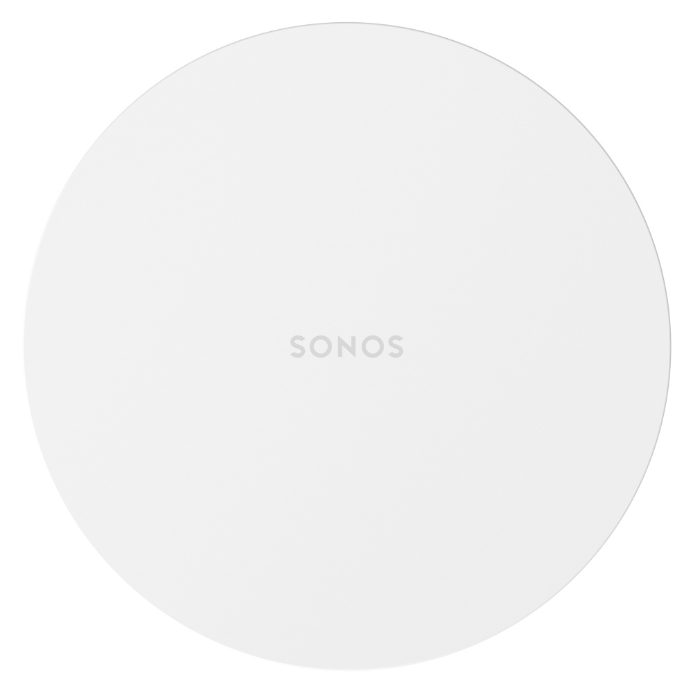 Sonos Sub Mini kompakt trådlös subwoofer med Trueplay, vit