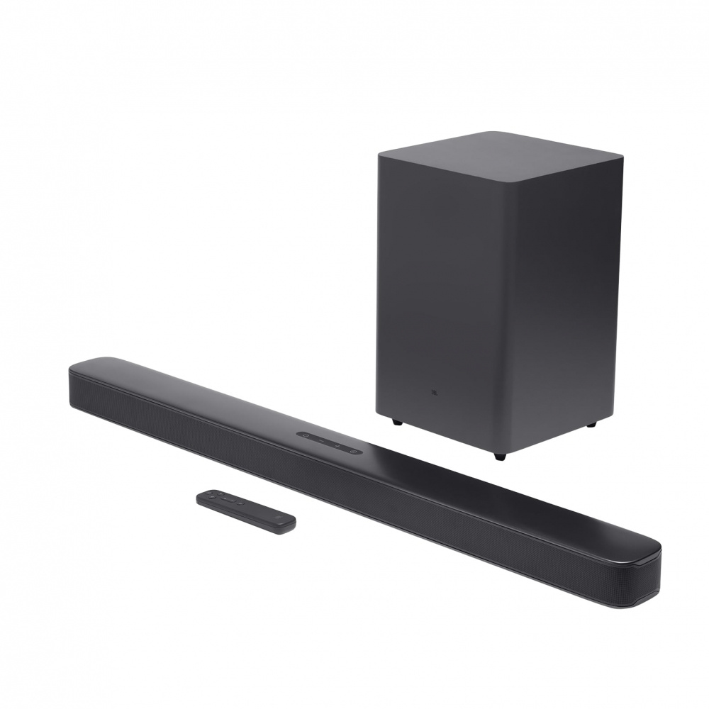 JBL Bar 2.1 Deep Bass, soundbar med trådlös Subwoofer