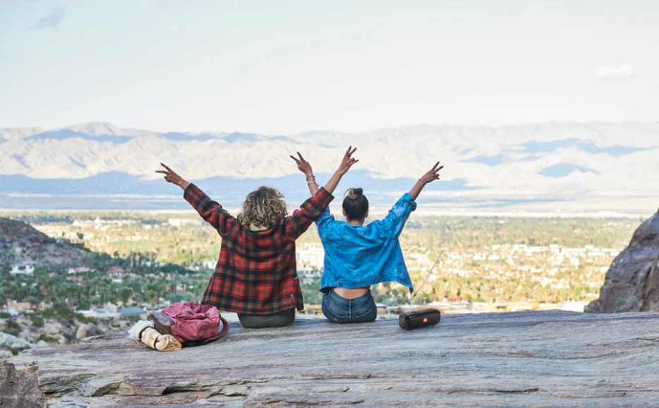 JBL TUNER, portabel högtalare med BT & DAB/FM-radio, svart