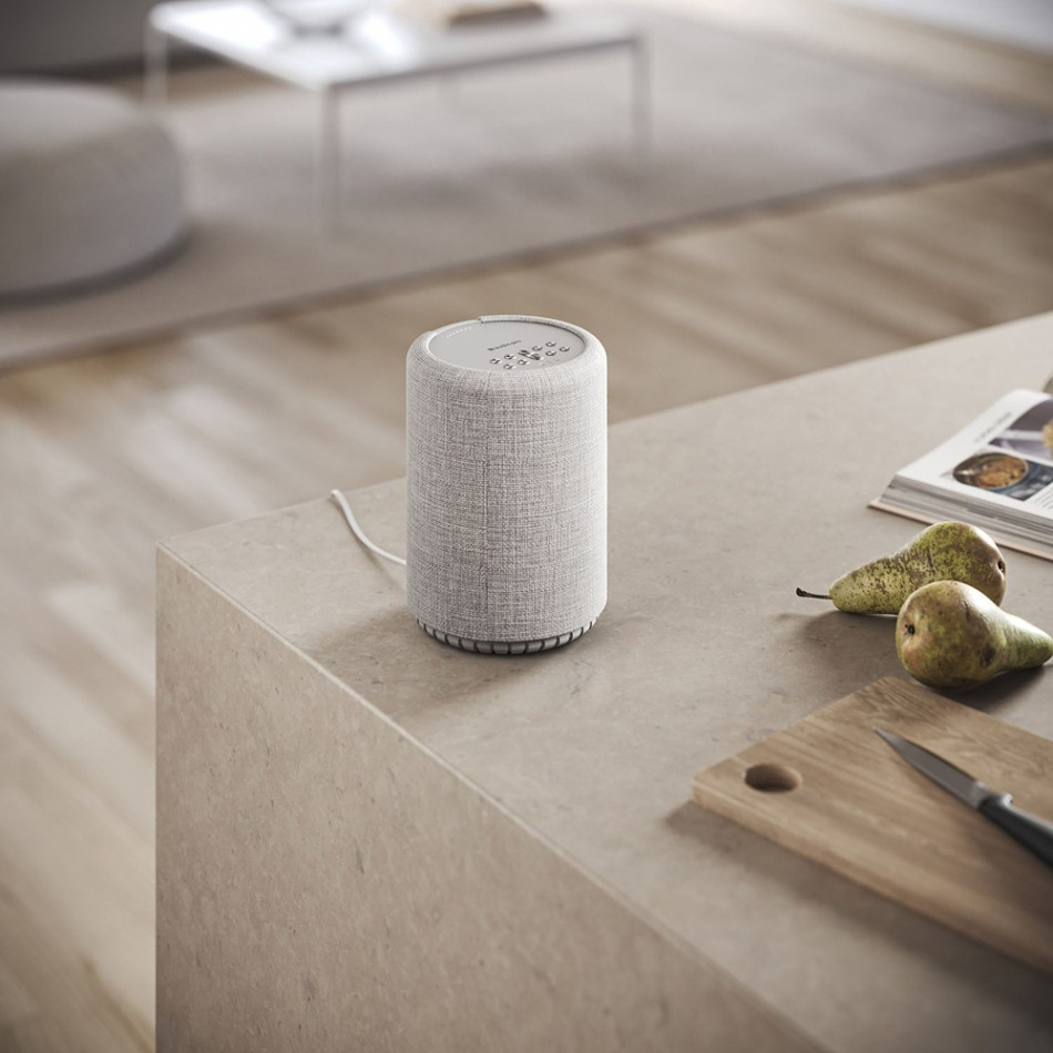 Audio Pro A10 MKII W, kompakt multiroom-högtalare med WiFi, ljusgrå styck