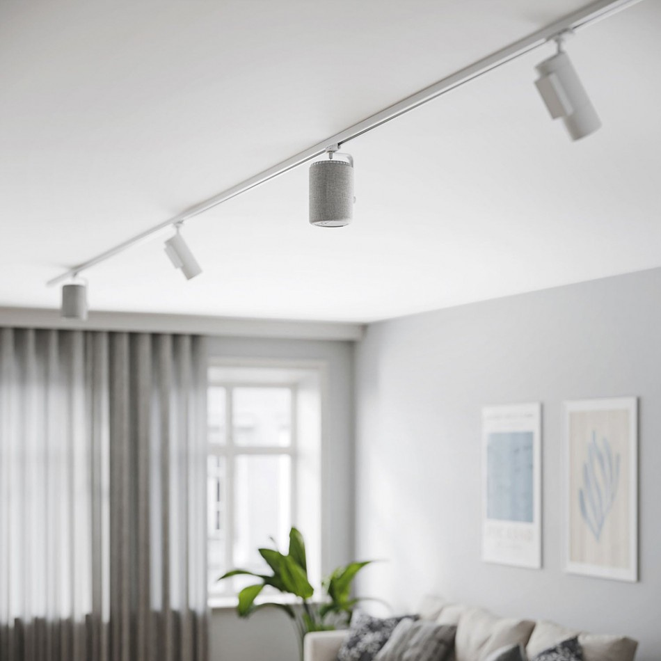 Audio Pro A10 MKII W, kompakt multiroom-högtalare med WiFi, ljusgrå styck