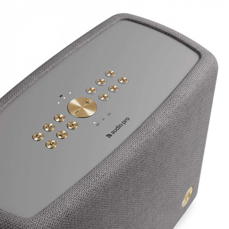 Audio Pro A15 W portabel Wifi-högtalare, mörkgrå