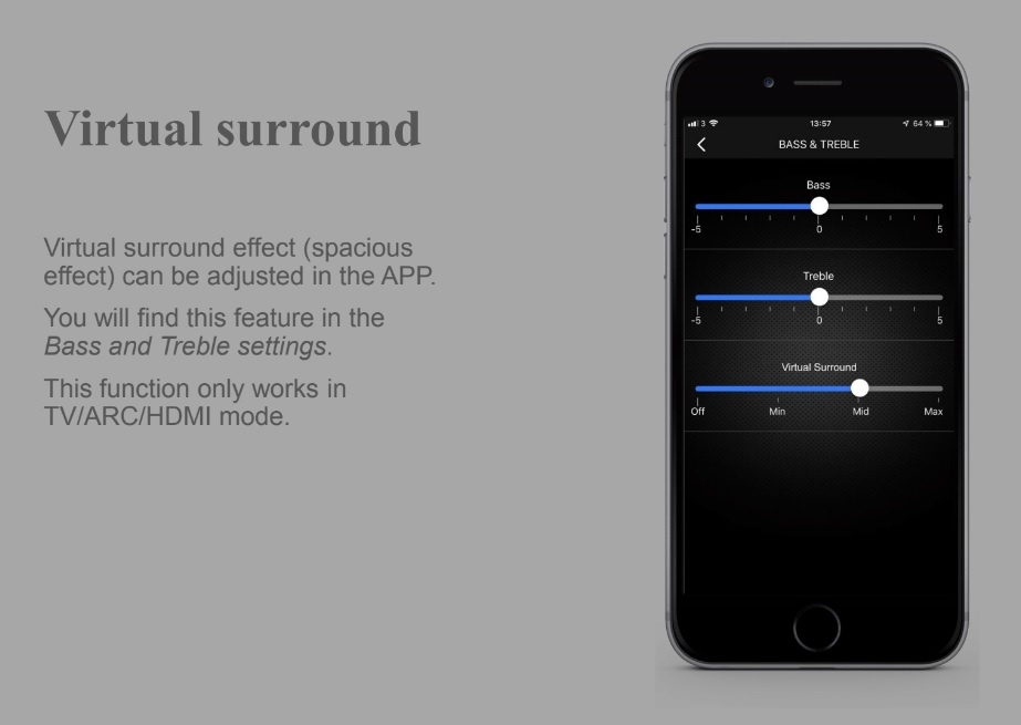 Audio Pro A26 stativhögtalare med Wifi & BT, svart par
