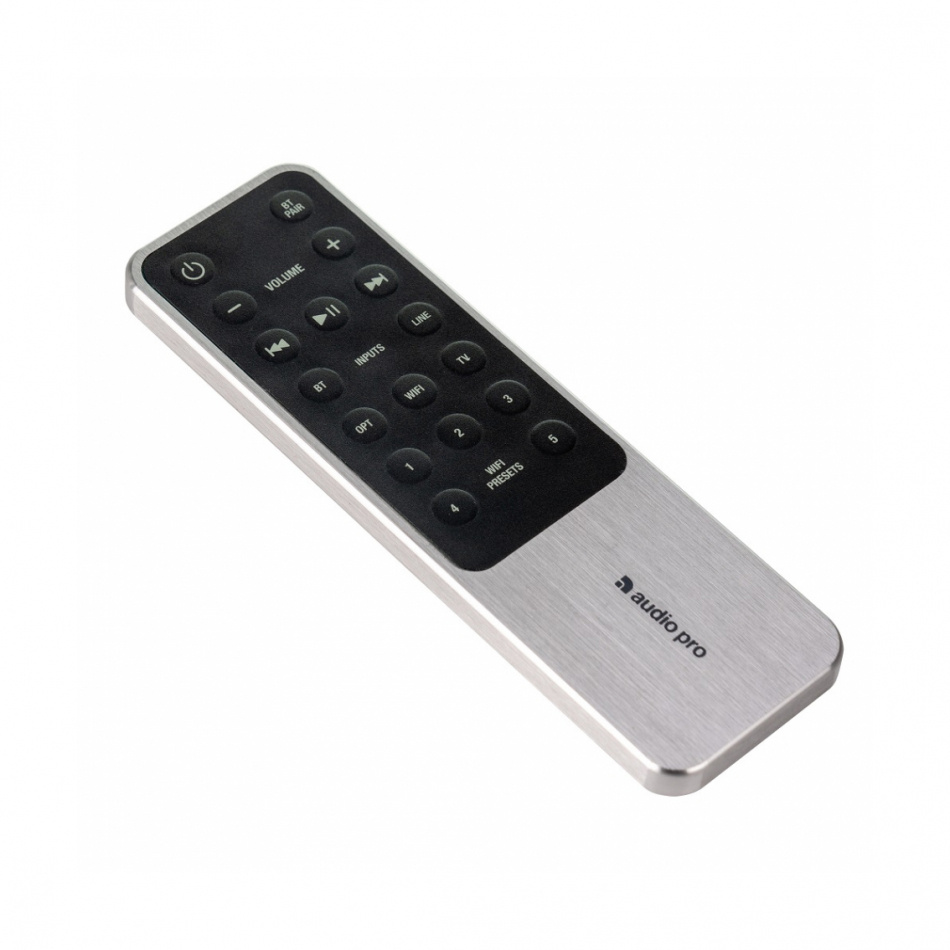 Audio Pro A38 W aktiva golvhögtalare med Wi-Fi, svart