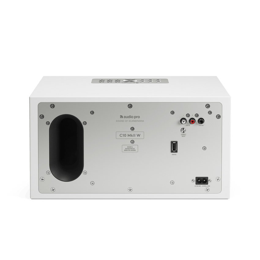 Audio Pro C10 MKII W, Wifi-högtalare vit