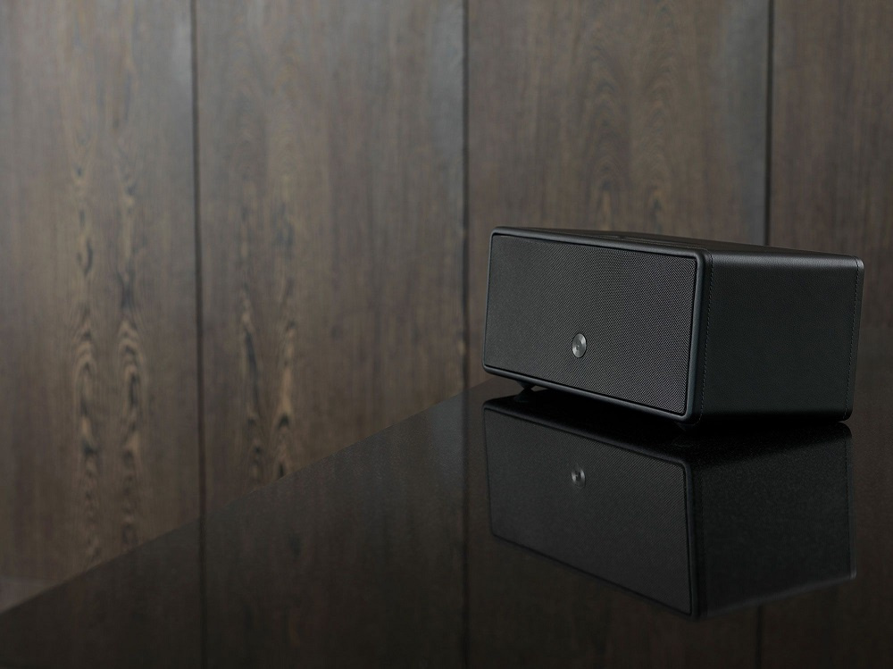 Audio Pro Drumfire D-2 Wifi-högtalare med Google Cast & AirPlay 2, svart