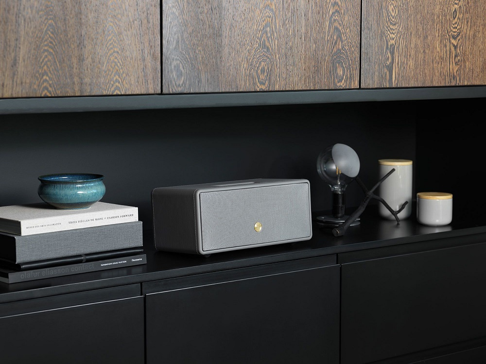 Audio Pro Drumfire D-2 Wifi-högtalare med Google Cast & AirPlay 2, grå