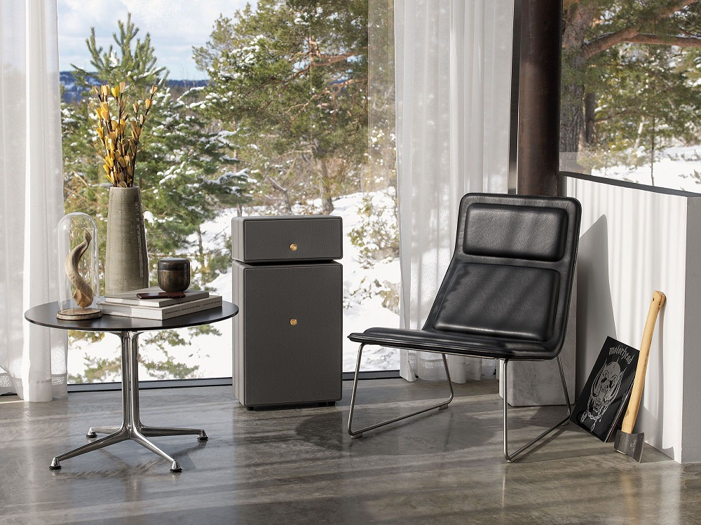 Audio Pro Drumfire II wifi-högtalare med Google Cast & AirPlay 2, grå