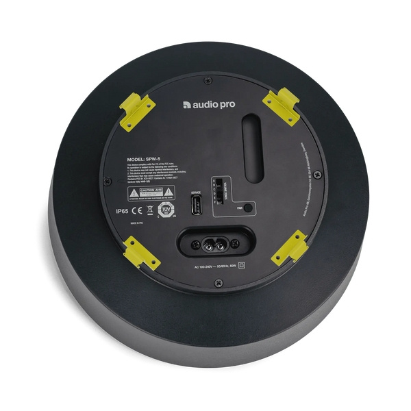 Audio Pro Business SPW-5, trådlös installationshögtalare svart