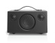 Audio Pro Addon T3+, Bluetooth högtalare Svart Bluetooth-högtalare med två högtalare och en mittmonterad bas.