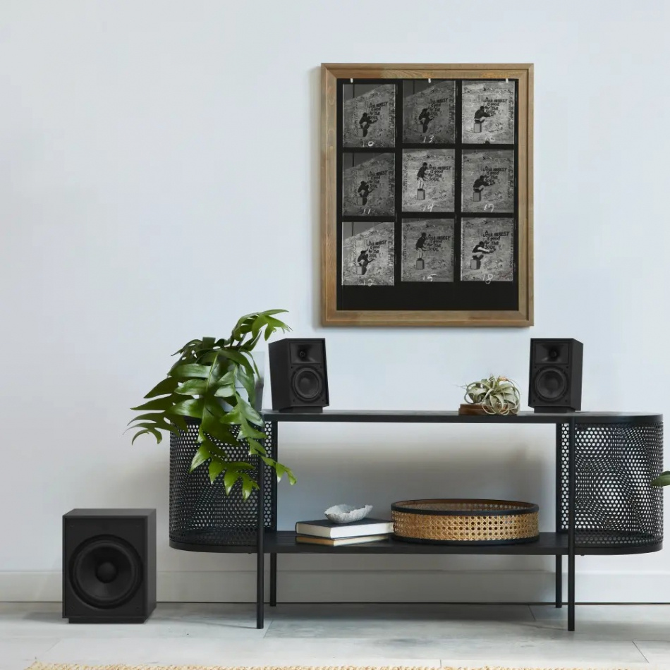 Klipsch ProMedia Heritage 2.1 aktivt högtalarsystem med Bluetooth, svart